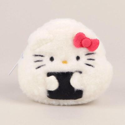 Треугольная кимбап-монетница-карабин Hello Kitty