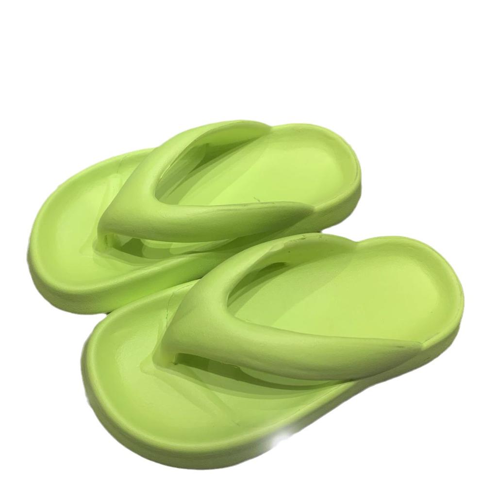 Летние новые шлепанцы на толстой подошве, женская одежда, знаменитости из Интернета, легкие, с мягкой подошвой, пляжные сандалии для отдыха на море, повседневная одежда