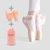 Girls Women Ballet Pointe Shoes Ballerina Adult Professional Satin Canvas Pink Ballet Dance Shoes