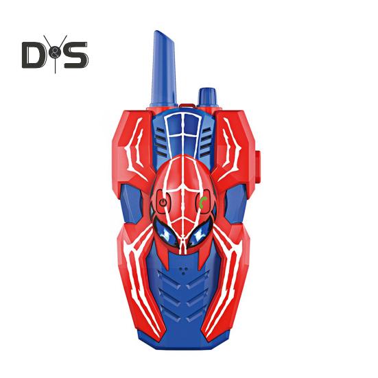 2 шт. Детская игрушка-интерком «Паук» с антенной, дальнего действия, для мальчиков и девочек, для взаимодействия родителей и детей, для использования в помещении и на открытом воздухе, для детей, портативная беспроводная игрушка-интерфон