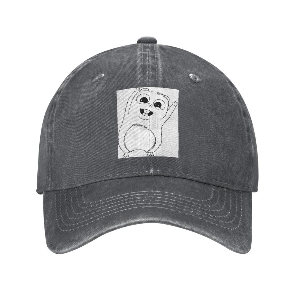 Animation Grizzy and the Lemmings Cartoon Anime Denim Cap Casual Baseball Caps Adjustable Hat Summer Unisex Baseball Hats