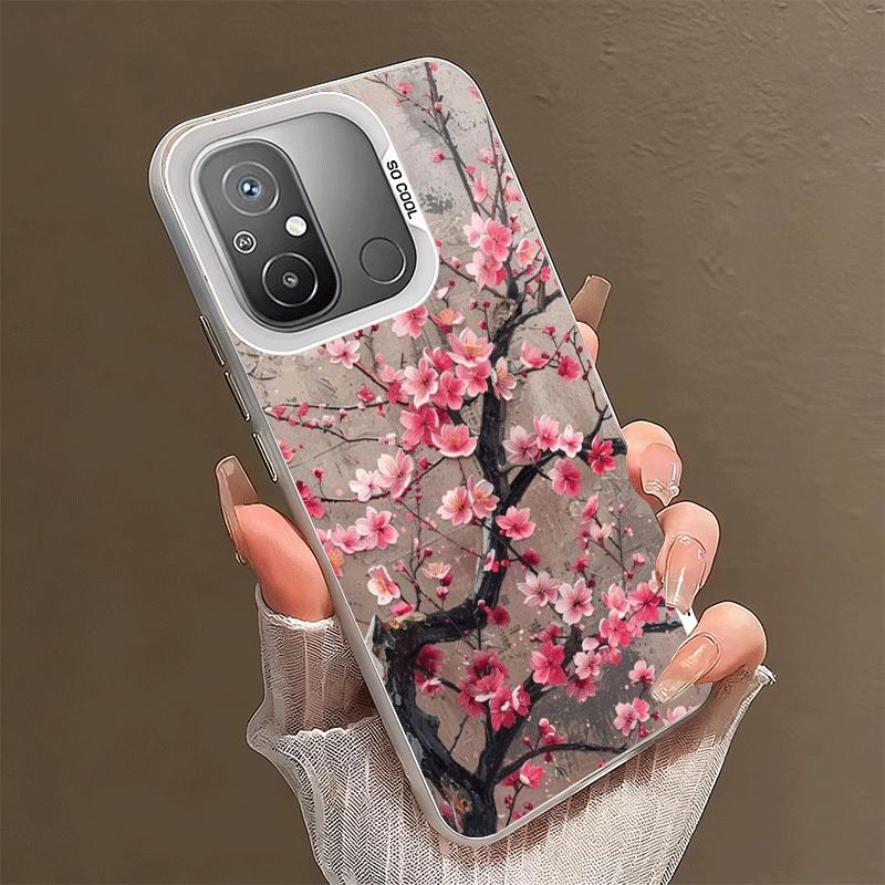 Cherry Blossom Sakura Fashion Shockproof Phone Case for Xiaomi Poco X7 X6 X5 X3 Pro F7 Ultra M8 Redmi 15C 15 14C 13C 12C 10C 13
