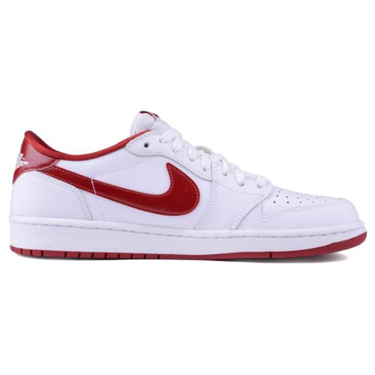 Jordan 1 Ретро Низкий Белый Varsity Red 705329-101