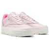 Reebok Женские кроссовки Club C Double Geo Frost Berry Розовый мел Atomic-Pink H67829