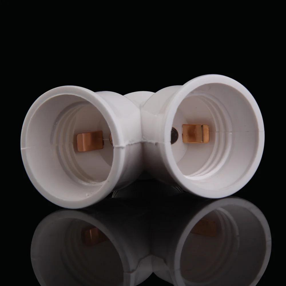 Light Adapter Screw Bulb Socket Lamp Converter Conversion Socket Screw Base Holder Adapter for E27 To E27