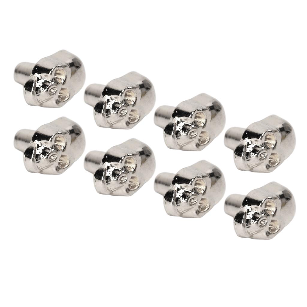 200 Sets Skull Rivets Gothic Style Beautiful Fashionable Skull Stud Accessories for DIY Shoes