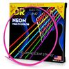Струны для электрогитары DR Strings NEON, многоцветные, с покрытием, .009-.042, NMCE-2/9
