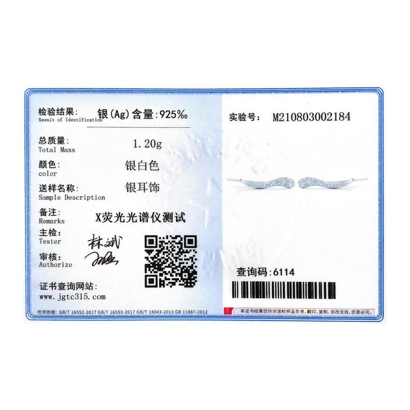 MODIAN Line Abstract Ear Studs 925 Sterling Silver Clear CZ Sparkling Long Stud Earrings For Women Jewelry