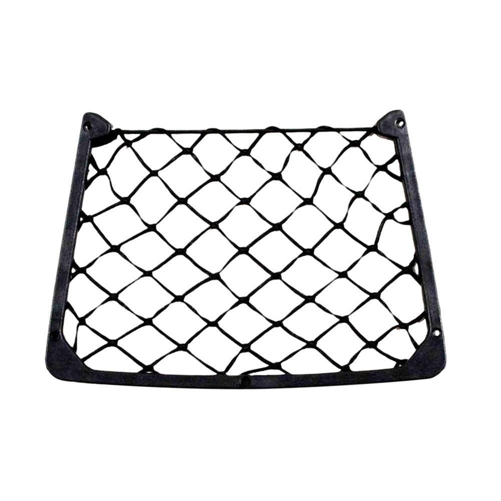 Car Seat Back Storage Net Elastic Cargo Storage Shelf Driver Storage Netting Pouch Cargo Tissue Purse Holder for RV Truck Lorry