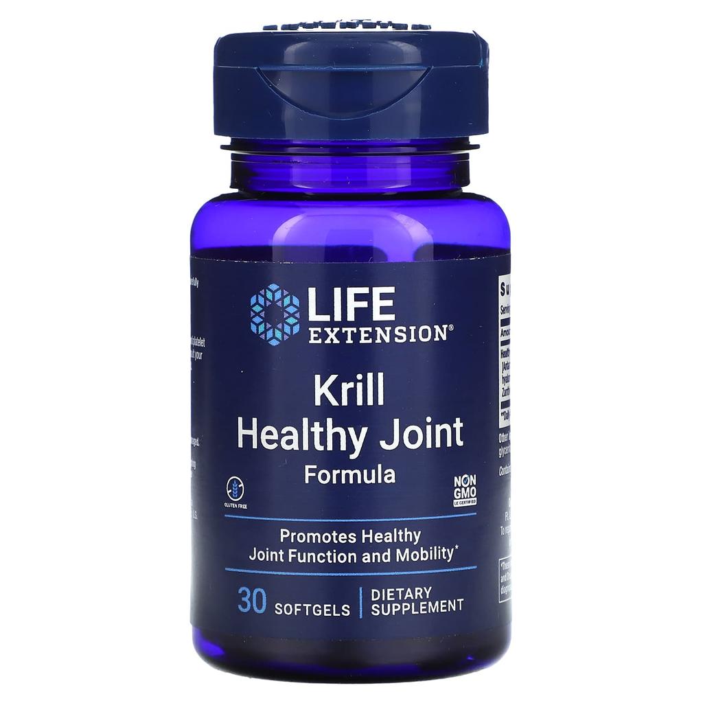 Life Extension Krill Healthy Joint Formula, 30 Softgels