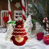 Cotton Yarns Crochet Christmas Tree Kit DIY Quilted Christmas Tree Kit  Christmas Decorations