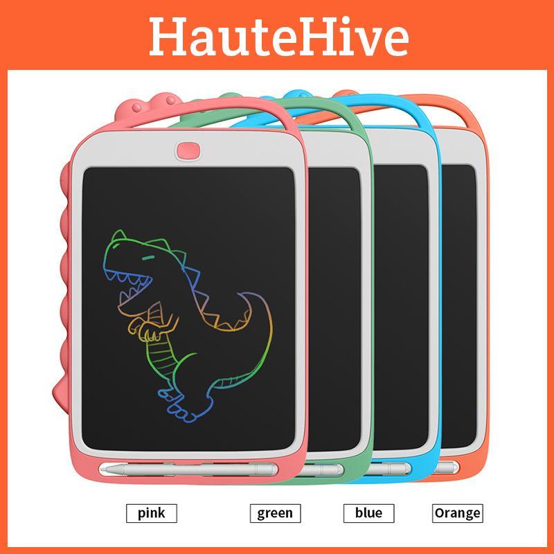 Новый 8,5-дюймовый цветной ЖК-электронный планшет для рисования с динозавром для детского веселья и творчества