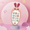 Baby Girls Boys Cartoon Radish Simulation Mobile Phone Toy Children Music Early Education Story Machine Bilingual Learning Toy