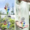 Tree of Life Faux Crystal Suncatcher Decoration Indoor Outdoor Natural
