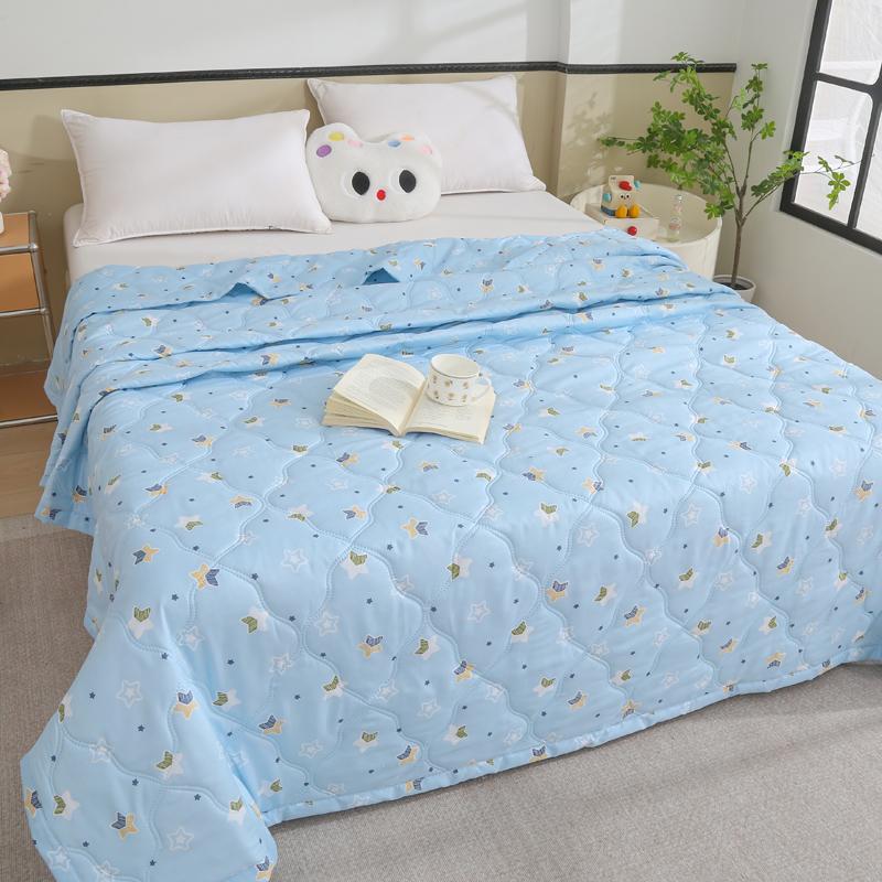 Летнее тонкое ультразвуковое стеганое одеяло, мягкое, с кондиционером, всесезонное, можно стирать в стиральной машине, односпальное, двуспальное одеяло ПОДАРОК