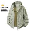 Ultra-Light Breathable Hooded Windbreaker for Men & Women - Summer Sunscreen Jacket