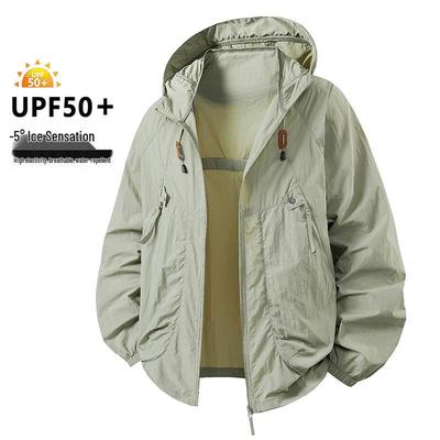 Куртка с капюшоном для защиты от солнца UPF 50+ для пар - Дышащая летняя одежда для рыбалки на открытом воздухе
