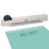 Carl Office Equipment (CARL) Multi-Hole Glisser Hole Punch for Loose-Leaf Paper and Ring Binders, Fits B5/26 Holes, 5 Sheets, SP-26