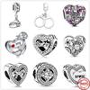 New Original 925 Silver Sister Family Mom Jigsaw Charm Bead Fit Fasion Charms Silver 925 Bracelets Beads Bracelet Diy Jewelry