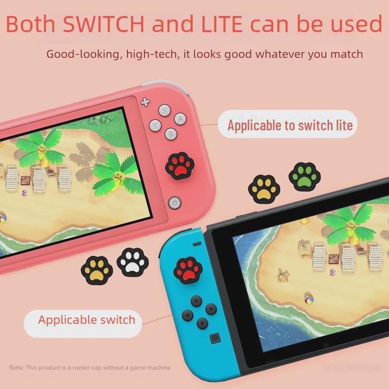 Силиконовый колпачок для джойстика Nintendo Switch/Lite/OLED Cat Claw - Защитная кнопка