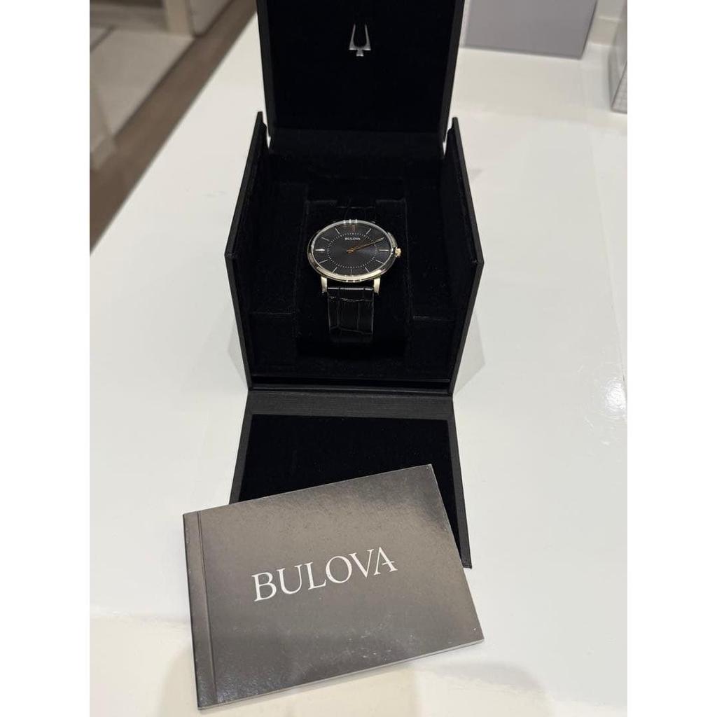 Б/у автоматические часы Bulova черные 98A167