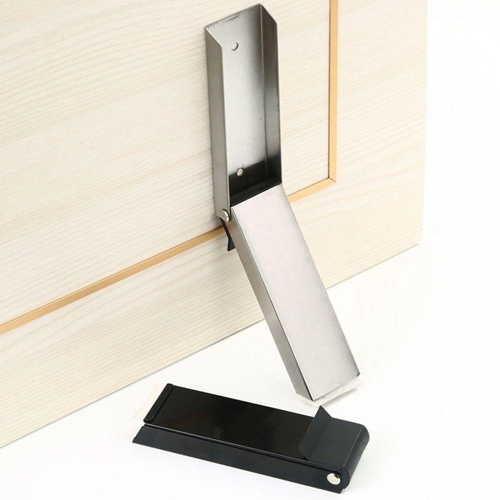 No Drilling Door Wedge Stainless Steel Door Holder New Folding Door Stop Door