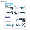 Makita HR006G 80V Бесщеточный перфоратор 52 мм Штепсель CN (адаптер в комплекте)