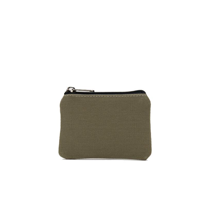 Унисекс холщовый кошелек для монет и визитница 2025