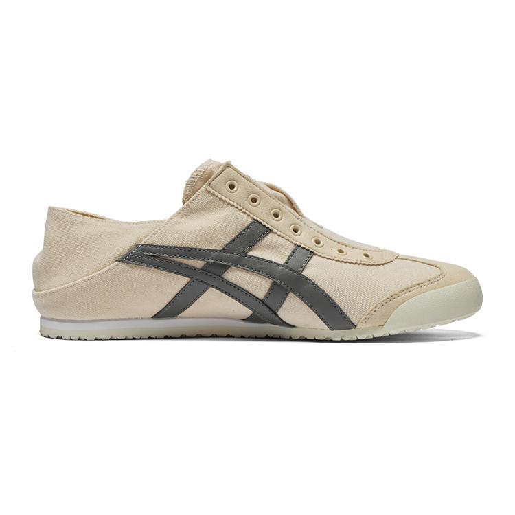 ONITSUKA TIGER Унисекс Mexico 66 Paraty Минеральный Бежевый Серый Холст Слипоны 1183A437-251