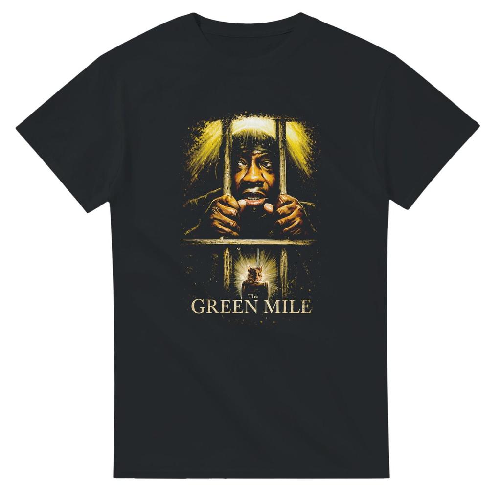 Футболка The Green Mile с полутоновым принтом, тяжелая, унисекс, с круглым вырезом | Gildan® 5000