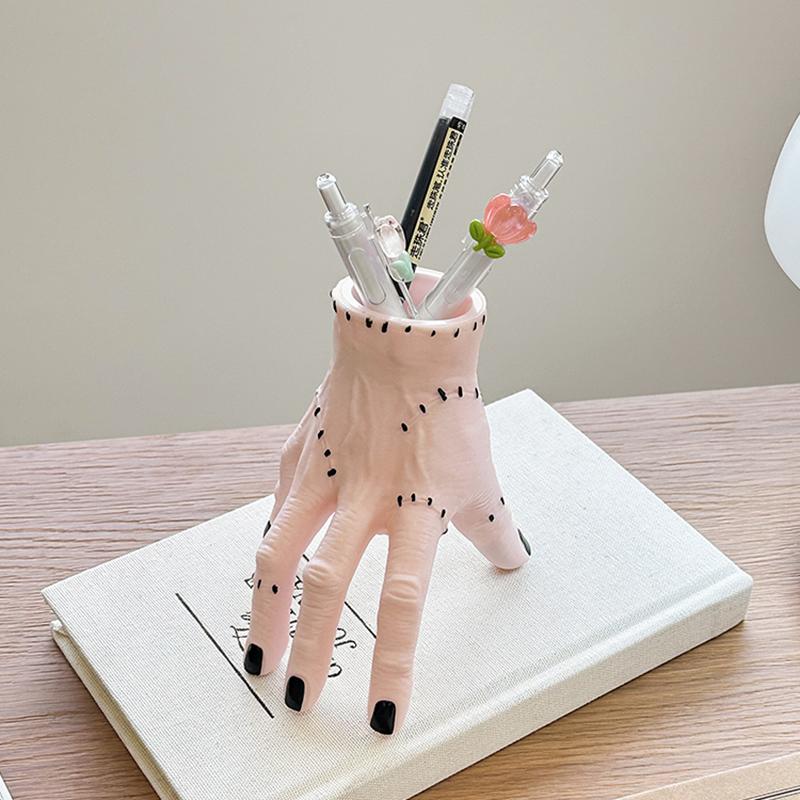 Creative Yasdang's Terrifying Palm Storage Pen Holder Personalized Makeup Brush Bucket Succulent Potted Plant Deco Ornament