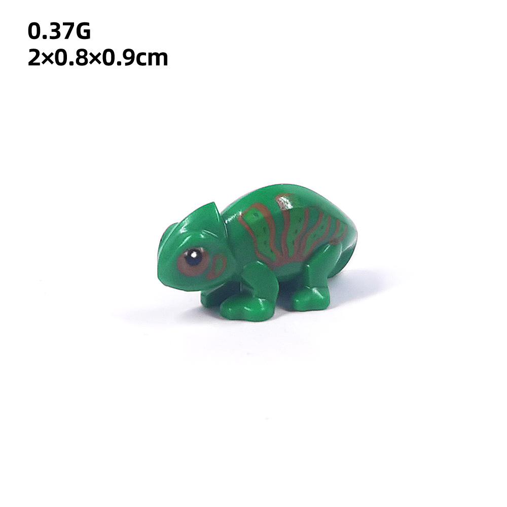 Детали для DIY с принтом животных: Коза, Чайка, Пингвин, Рыба, Овца - Совместимы с MOC Игрушками-конструкторами