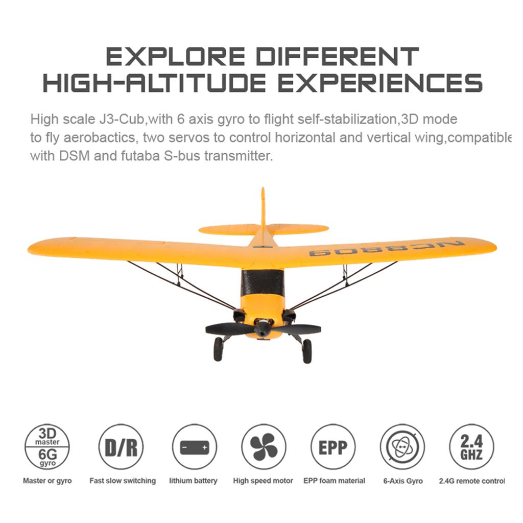 Самолет с дистанционным управлением 3D/6G Самолет с дистанционным управлением 2,4 ГГц Планирующий самолет Летные игрушки для взрослых