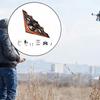 Foam Remote Airplane Aircraft Toy Decorative Simulation Fighter Kids RC Plane for Garden Home
