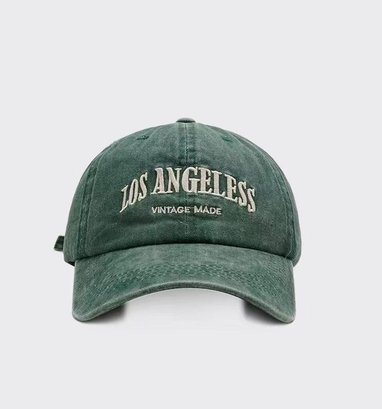 Sun Protection Baseball Cap With Wide Brim For Women And Men Cotton Embroidered Letter Design