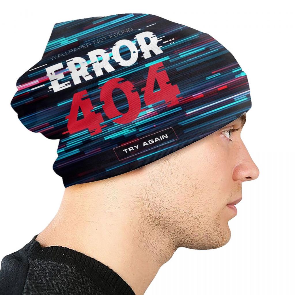 Ошибка 404 не найдено Skullies шапочки шапки унисекс зимняя теплая вязаная шапка компьютерный компьютерщик программист шапки шляпы уличная лыжная шапка
