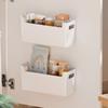 Cabinet Door Organiser Multifunctional Punch Free Wall Mounted Storage Box Cosmetic Cleaning Supplie Storage Organizer