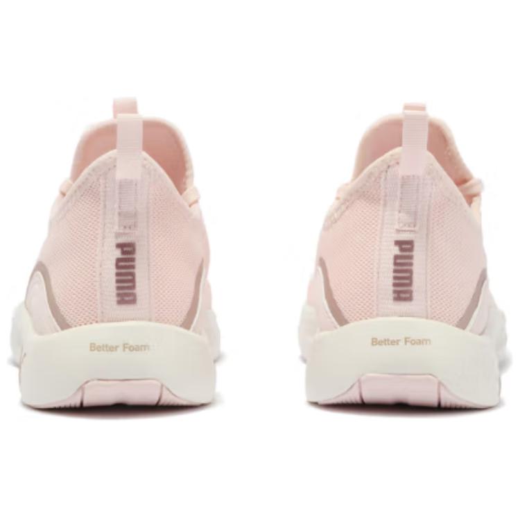Puma Better Foam Legacy Дышащие Легкие Нескользящие Прочные Низкие Повседневные Кроссовки для Бега Женские кроссовки Розовые Белые 377874-09