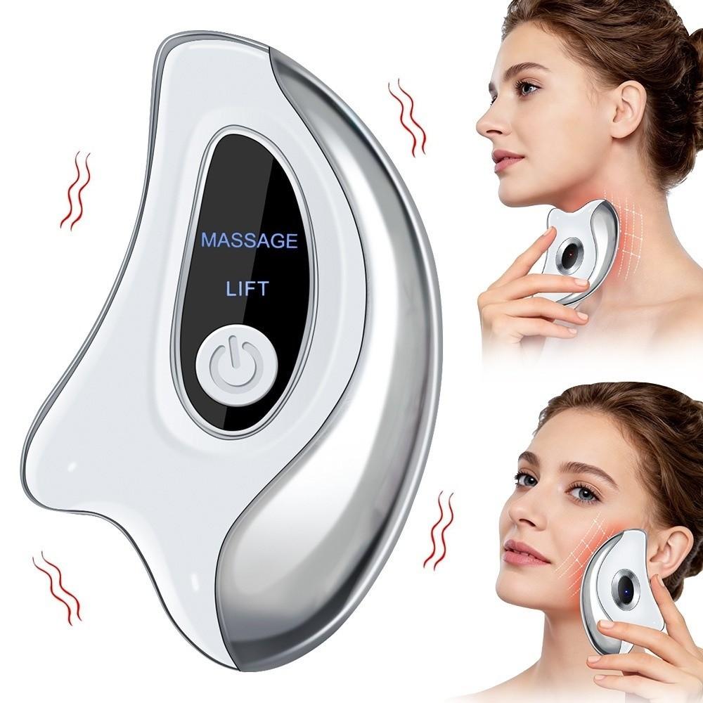 Lift Tighten Electric Gua Sha Massager Double Chin Facial Lift Gua Sha Board Body Care