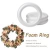 1Pcs Round Foam Ring Polystyrene Wedding Party Decorations Durable DIY Handmade Wreath