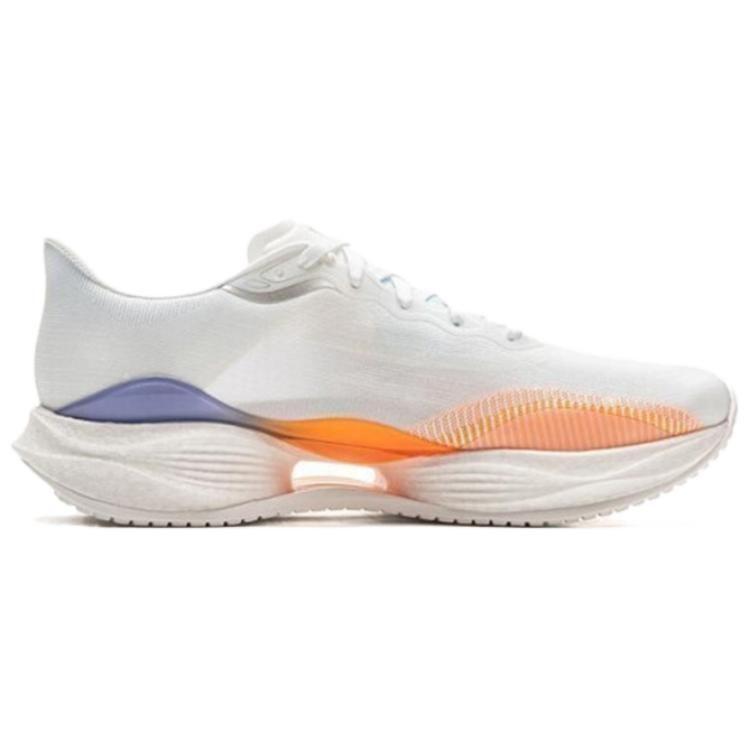 Li Ning Super Light 22 Низкие Кроссовки Резиновая Пена + Термопластичный Полиуретановый Эластомер TPAZ Повседневные Беговые Мужские Белый ARBV001-53