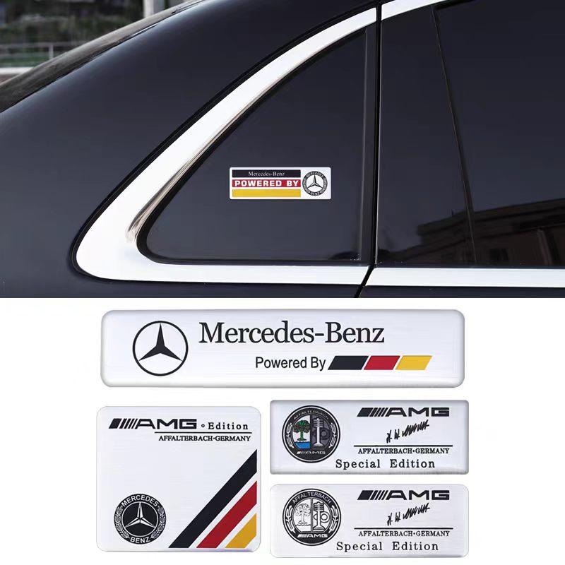 CRL1 Алюминиевый значок серии Mercedes Benz Наклейки на кузов автомобиля Для Mercedes Benz AMG W203 W206 W220 W205 W211 W212 W201 W168 W108