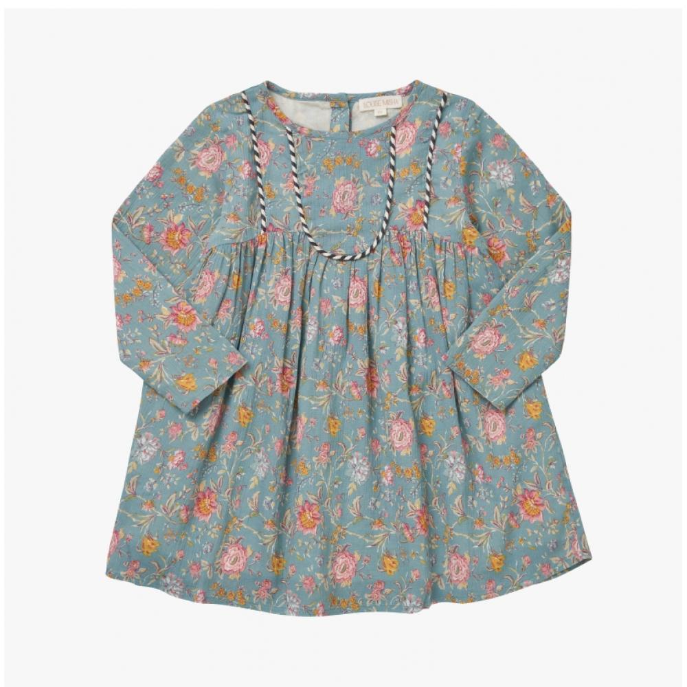 Louis Misha Gri W23 S0141 Roulotta Rolotta Цветочное детское платье
