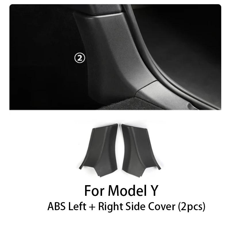 TPE Trunk Sill Plate Cover Protector for Tesla Model Y Threshold Bumper Guards Anti-dirty Pad Prevent Scratching Accessories