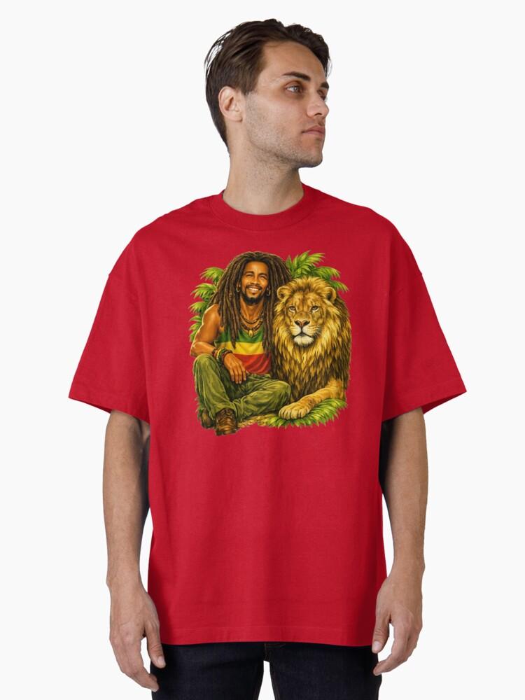 Свободная футболка BOB MARLEY ONE LOVE