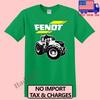 Мужская зеленая футболка Fendt Tractor Размеры S-5XL