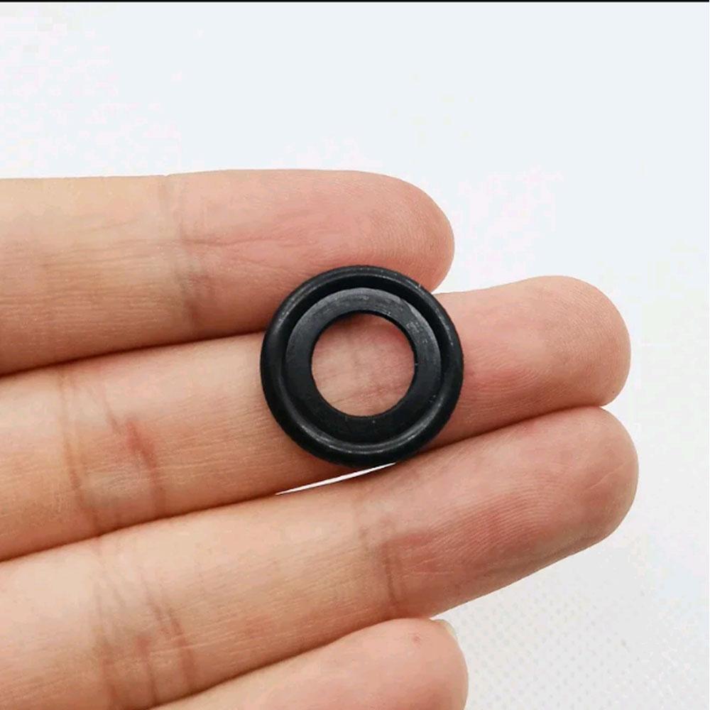 10Pcs Car Engine Oil Drain Plug Gaskets Washer Black Rubber Replacement Screw Washers Sealing Gasket for GM 12616850 3536966