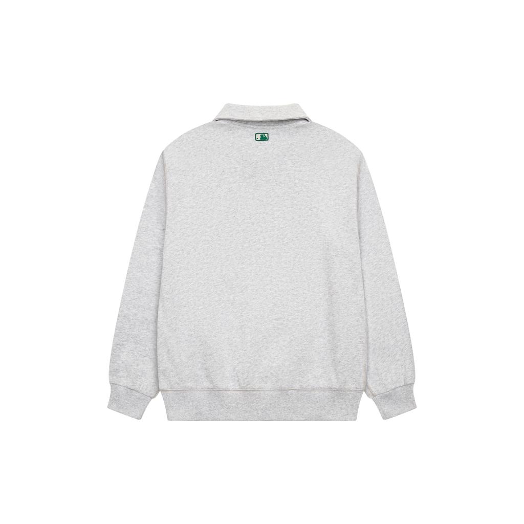 New MLB Boston Red Sox Basic Collection FW24 Sweatshirt Long-Sleeved Unisex Light Gray 7AMTBV131-43MGL