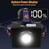 10000000LM Powerful Induction Headlamp With Power Bank Super Bright Telescopic Zoom Headlight USB Rechargeable Headflashlight