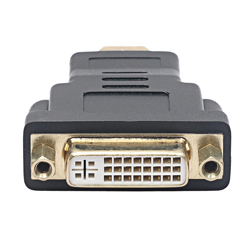 DVI-I Dual Link(24+5контактный) Адаптер-конвертер «мама-папа» совместимый с HDMI HDTV DVD LCD